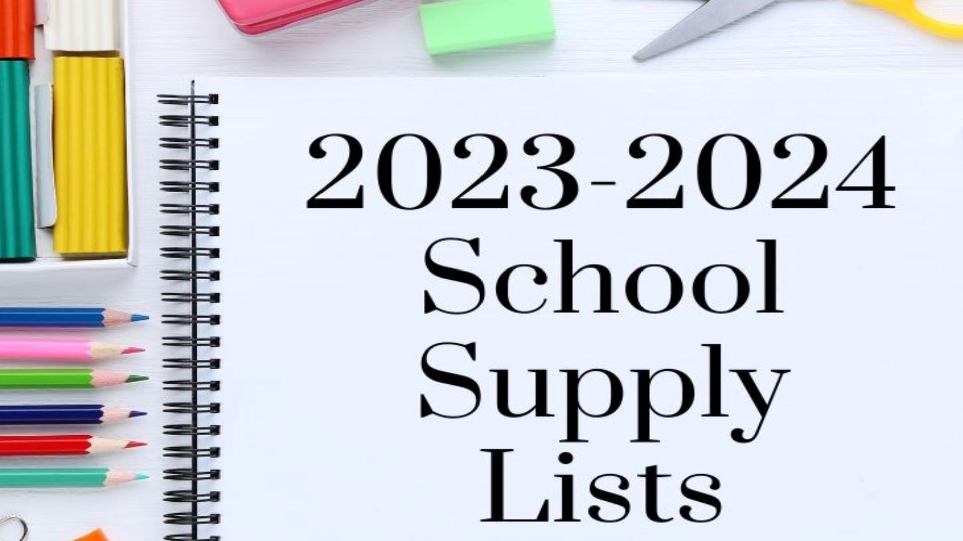 20232024 School Supply Lists Heritage Regional High School